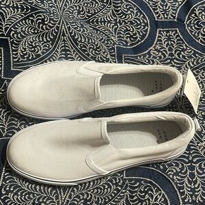 Brand new slip ons, never used. Was going to be an art project